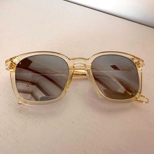 Krewe PRYTANIA Crystal Mirrored Sunglasses